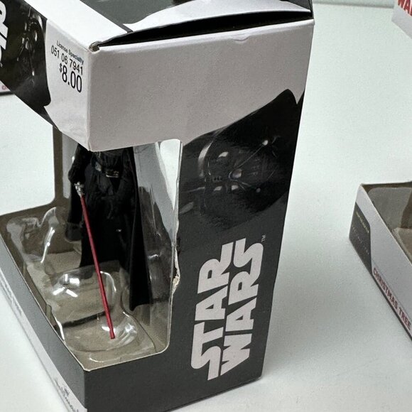 Star Wars Hallmark Ornaments Set Vader Yoda Rey C3PO Phasma Guard Stormtrooper - Picture 11 of 16